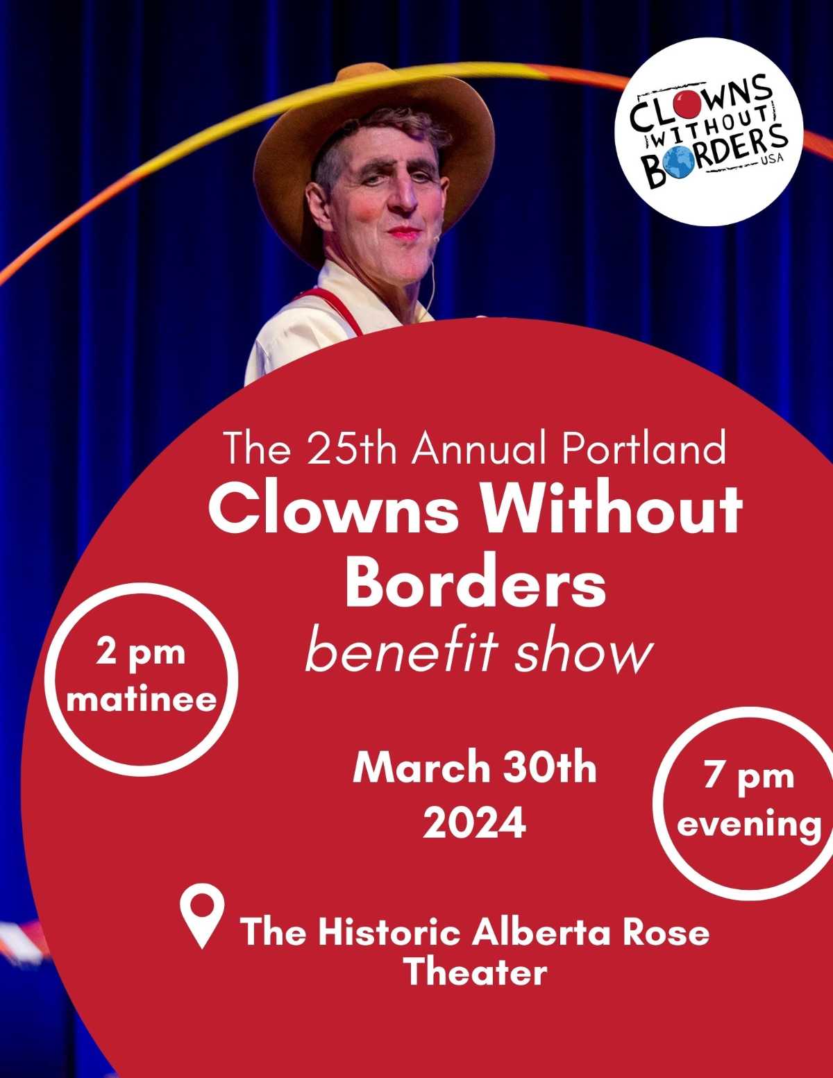 The 25th Annual Portland Clowns Without Borders Benefit Show