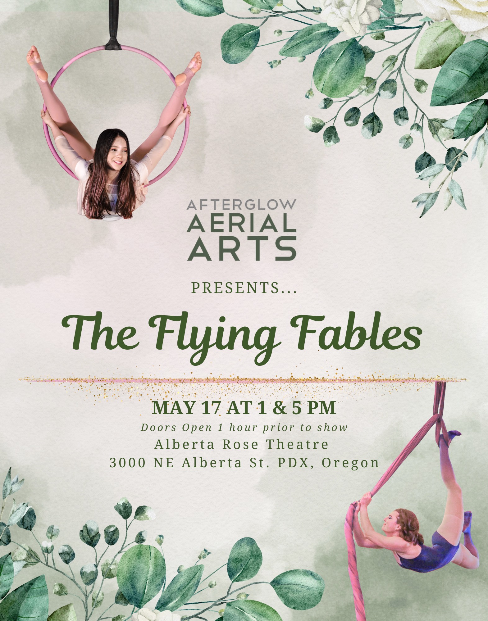 Afterglow Aerial Arts - THE FLYING FABLES