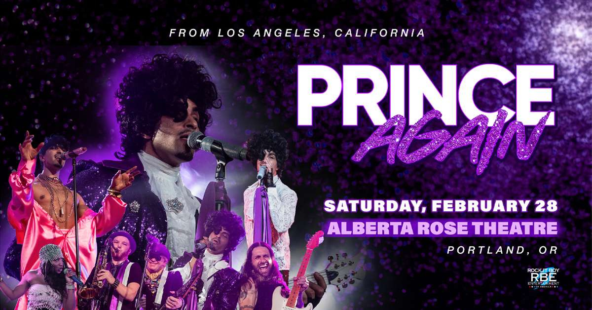 Prince Again – A Tribute to Prince | Alberta Rose Theatre